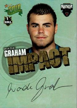 2010 NRL Champions - Impact Signature Gold #IS41 Wade Graham Front